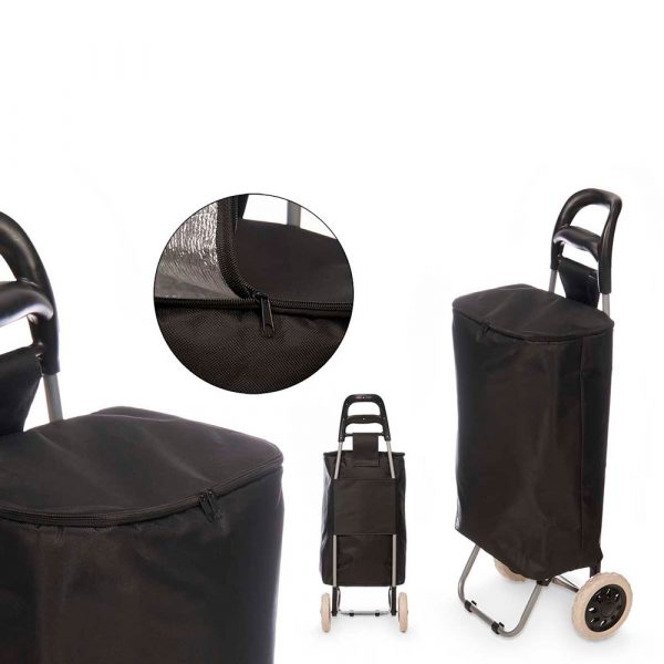 CARRO COMPRA TERMICA 32 L NEGRO