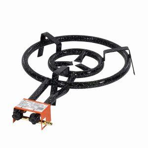 Garcima Paellero 50 cm, Negro, Antiadherente, Gas