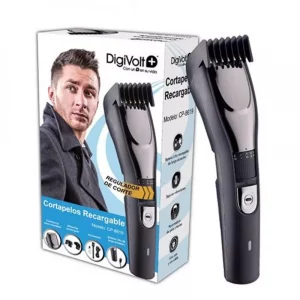 Cortapelos Recargable con Regulador de Corte y Accesorios