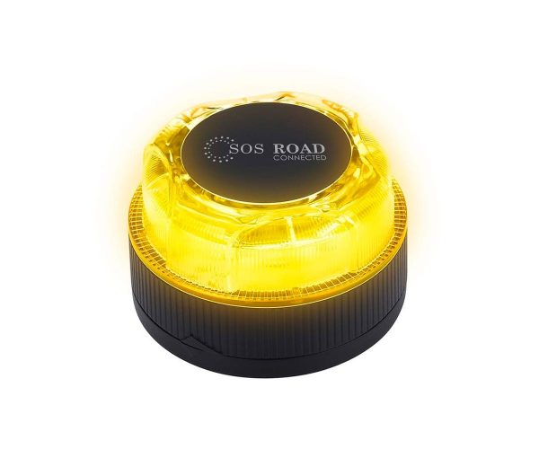 BALIZA EMERGENCIA V16 CONECTADA SOS ROAD