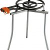 Soporte paellero universal hierro cincado RF 12. LA IDEAL