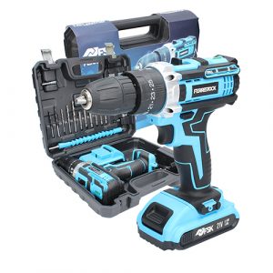 TALADRO PERCUTOR 21V 1,5 AH 25 PCS FSK