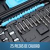 TALADRO PERCUTOR 21V 1,5 AH 25 PCS FSK