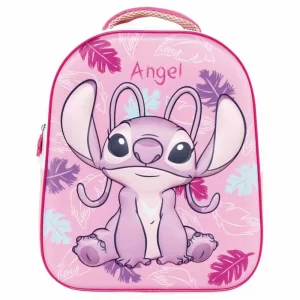 Lilo & Stitch - Mochila preescolar 3D Angel 26x32x10 cm
