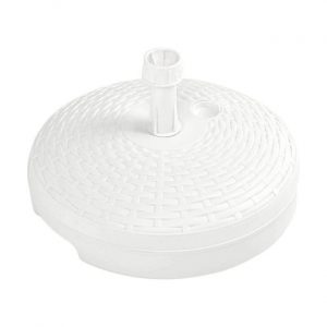 Base de ratán para sombrilla - Blanco