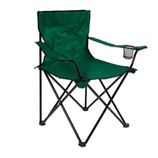 Silla plegable Ocean negro 80x50x50 cm