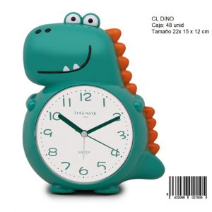DESPERTADOR INFANTIL DINO TIMEMARK/48